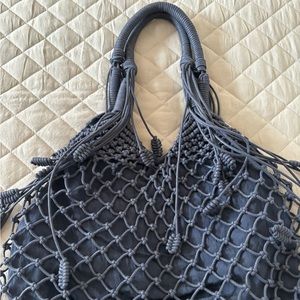 Monserrat De Lucca Macrame hobo Vac Bag